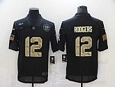 Nike Packers 12 Aaron Rodgers Black Camo 2020 Salute To Service Limited Jersey,baseball caps,new era cap wholesale,wholesale hats
